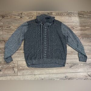 Men’s xl tricots st Raphael gray knit sweater